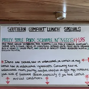 Specials 4/24/22