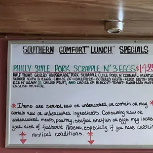 Specials 4/24/22