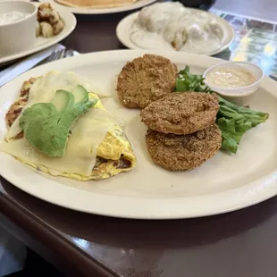 Fat 4 Egg Omelette