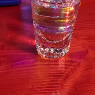 Clear cream de mint... So good!