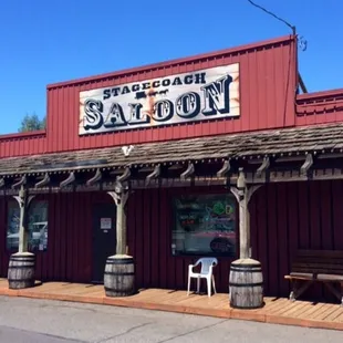 Store front" Stagecoach Saloon"