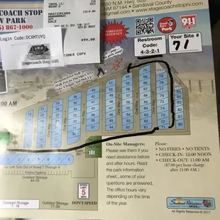 They give you a map that is super easy to follow.