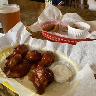 BBQ wings