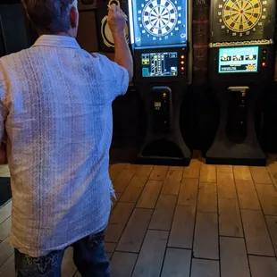 Mark trying to close out the game but failed