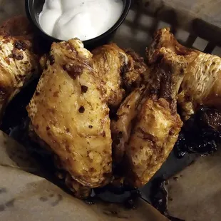 Jamaican jerk wings