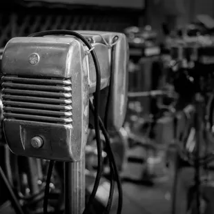 Besides vintage autos, there is numerous memorabilia in the museum that will bring back wonderful memories,  like these Drive In Speakers.