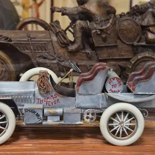 This large scale model is of museum quality, and is displayed in it's context in history.