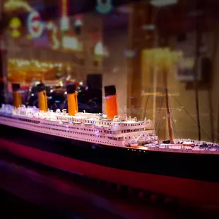 There is more than vintage cars at Stahl's Auto Museum.  There are all kinds of items whose stories shaped our world, like the Titanic.