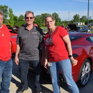 Stahls Thursday car shows have started up for summer and fall.  The museum staff even mingles among the car lovers in the south parking lot