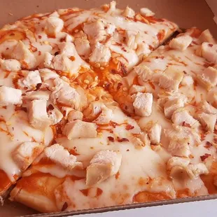 small buffalo chicken pizza