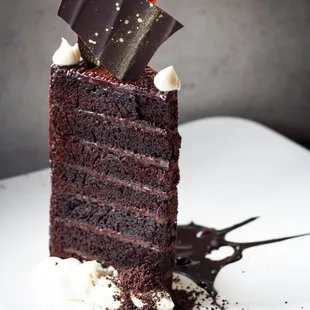 7 layer chocolate cake