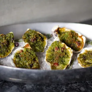 Oysters Rockefeller