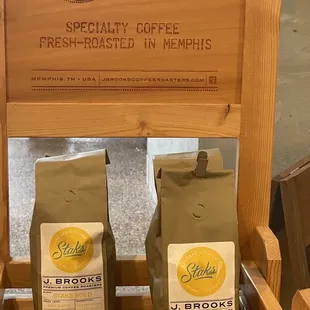 Locally Roasted J. Brooks Coffee