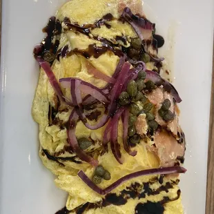 Smoked Salmon Omelette