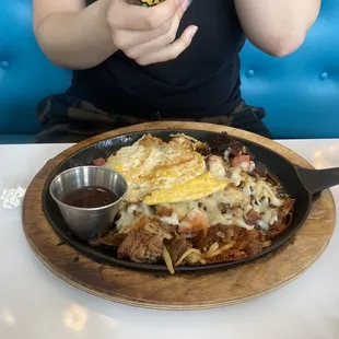 Pork sensation skillet