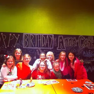 We do birthday parties!