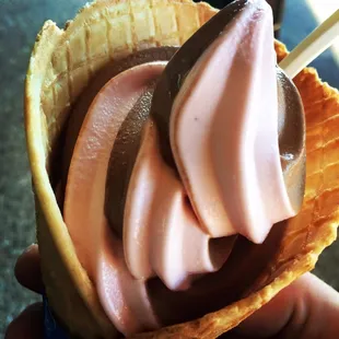 Home made waffle cones :)