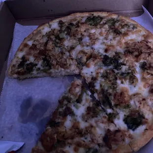 The only thing the was a least good was the pizza something u can't half ass