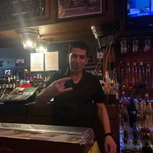 One of a kind bartender Francisco!