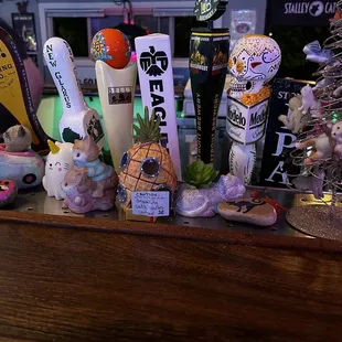 Taps and cat decor