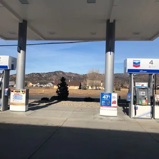 Get your gas and do your shopping