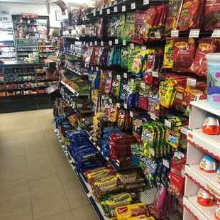 Great selection of candy