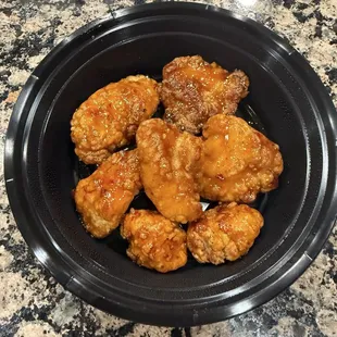Sweet and spicy Boneless Wings