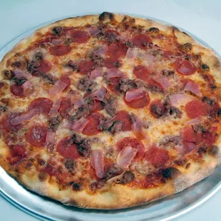 pizza, food