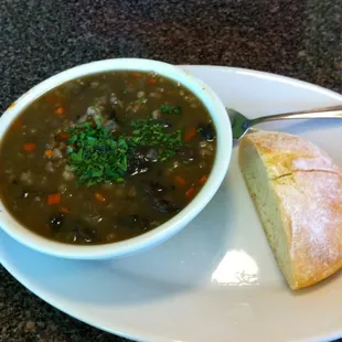 Mushroom Barley Soup