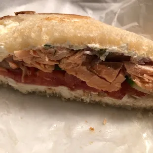 Smoked Salmon Sandwich