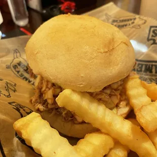 The best pulled pork sandwich