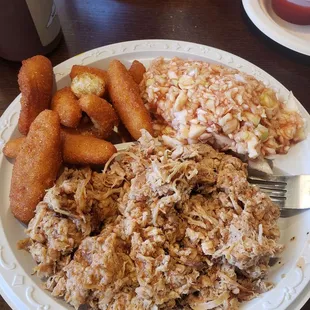 Chopped BBQ Plate