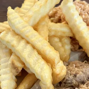 Crispy fries