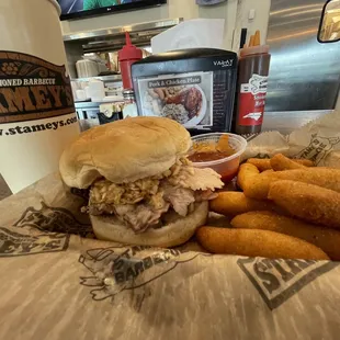 Sliced Pork Sandwich