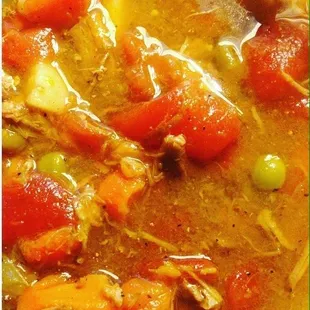 Vegetable beef soup