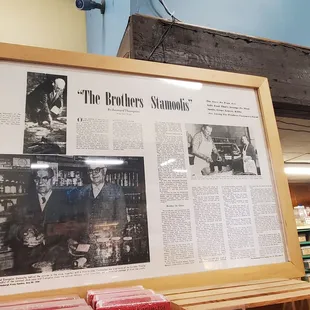 an old photograph of the brothers saloon