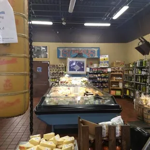 Specialty cheeses, olives, meats, olive oils, and so much more is available at Stamoolis Brothers Company.