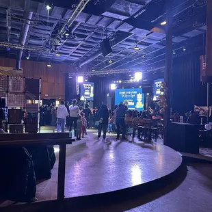 Main stage and dance floor