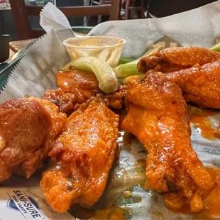 Great wings.  Could be hotter, but otherwise perfect.