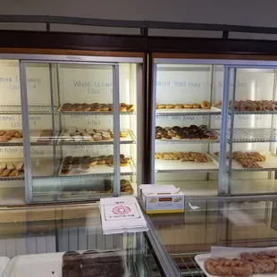 Back case of donuts