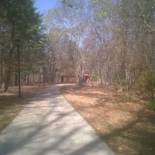 The Shelter &amp; the Paved Walk