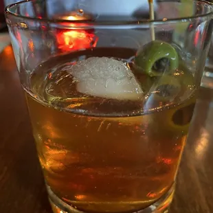 Midtown Down (Rye Whiskey with other great ingredients - take on an Old Fashioned)