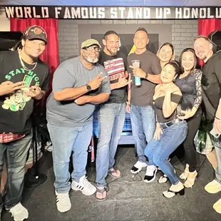 Picture with comedians! So Funny!