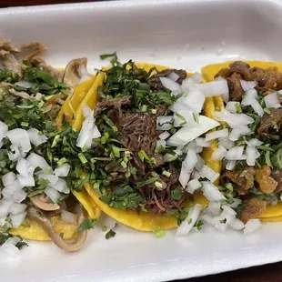 Buche, cabeza, tripas