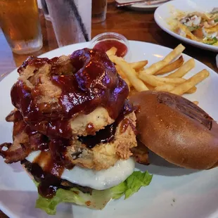 Fried Onion Burger