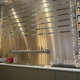Bar area