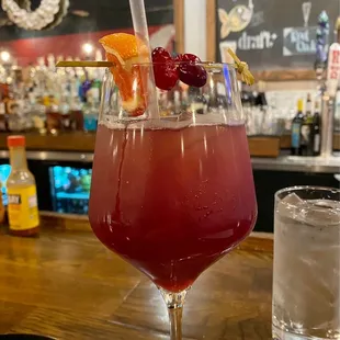 Winter sangria