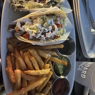 SHRIMP FAJITA TACOS