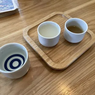 Full size vs. half size pours