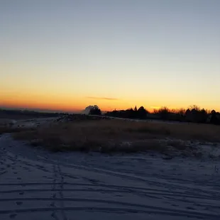 It's a frozen tundra out there.